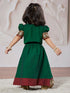 Girl's' Green Lehenga Choli